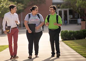 Students Walking